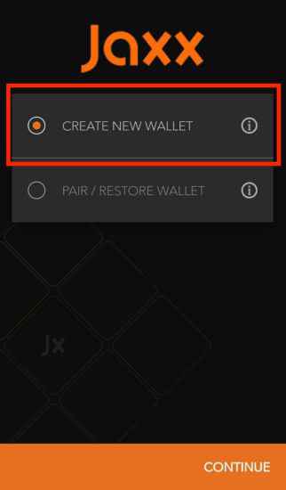 Jaxx(錢包)Wallet新手注冊及使用教程