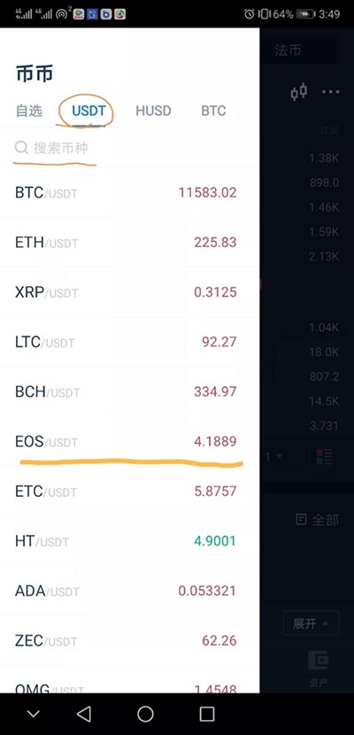 新手如何使用火幣交易所APP買賣USDT?