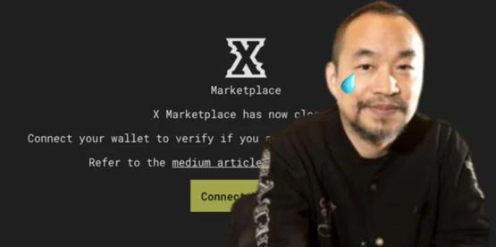 黃立成的NFT交易所X.xyz今日關閉！平臺代幣暴跌82%