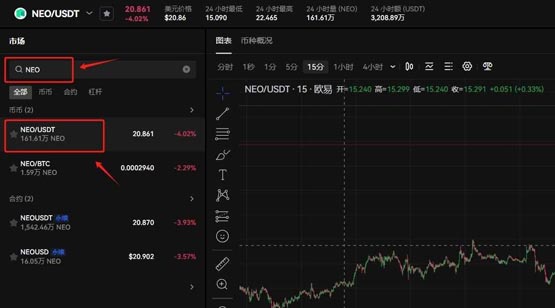 NEO幣怎么獲得?NEO幣買入交易獲得流程