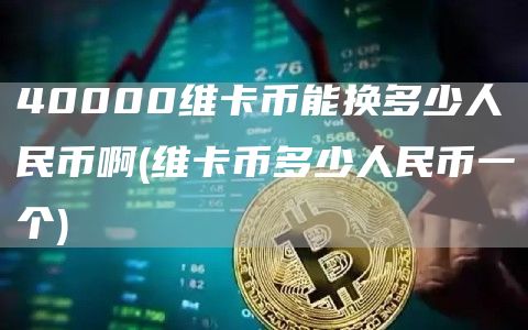 40000維卡幣能換多少人民幣啊
