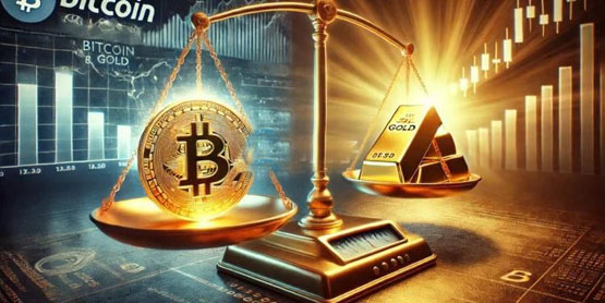 特朗普關稅威脅資金現大量避險趨勢！黃金突破阻力！比特幣下個漲?