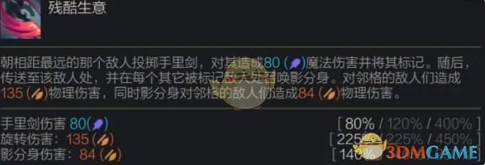 《金鏟鏟之戰(zhàn)》S14劫技能介紹
