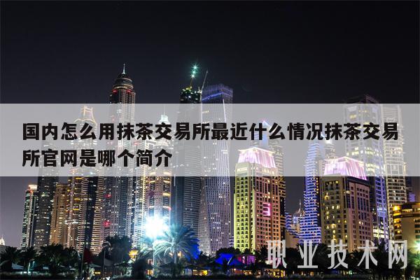 國內怎么用抹茶交易所最近什么情況抹茶交易所官網是哪個簡介?