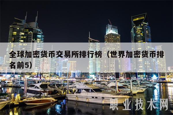 全球加密貨幣交易所排行榜（世界加密貨幣排名前5）
