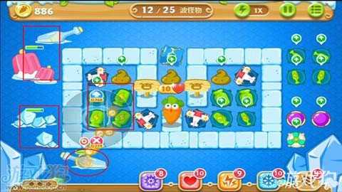 保衛(wèi)蘿卜2第32關攻略圖文大全8