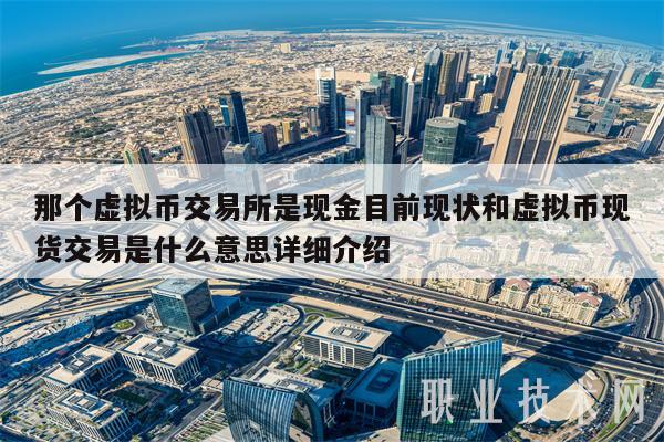 那個虛擬幣交易所是現金目前現狀和虛擬幣現貨交易是什么意思詳細介紹?
