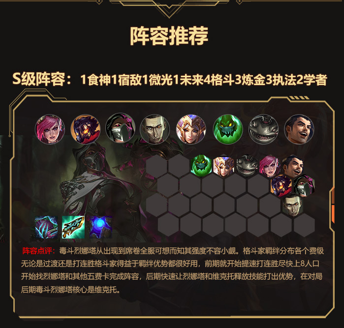 金鏟鏟之戰(zhàn)雙城傳說霓虹之夜top5上分陣容推薦