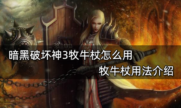 暗黑破壞神3牧牛杖怎么用?【牧牛杖用法介紹】