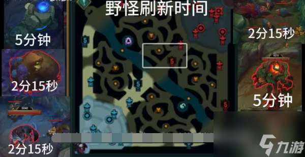lol野怪刷新時(shí)間是多久 lol野怪刷新時(shí)間一覽