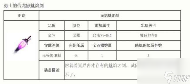 勇士的信仰寵物大全及裝備（附:各職業(yè)分析和畢業(yè)武器推薦）