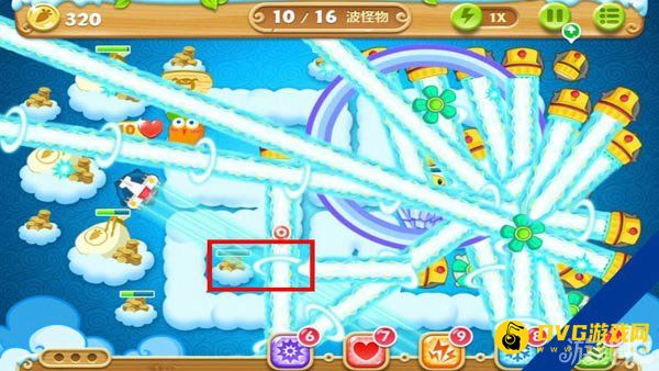 保衛(wèi)蘿卜2天際攻略全部關(guān)卡鉆石金蘿卜8