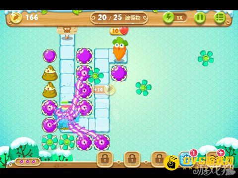 保衛蘿卜2 12關水晶金蘿卜圖文攻略7