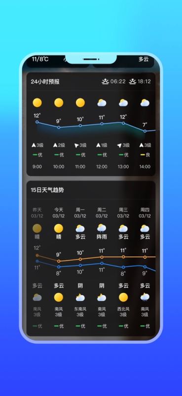 微鯉天氣(天氣預告軟件) for android v6.1.3 安卓手機版1