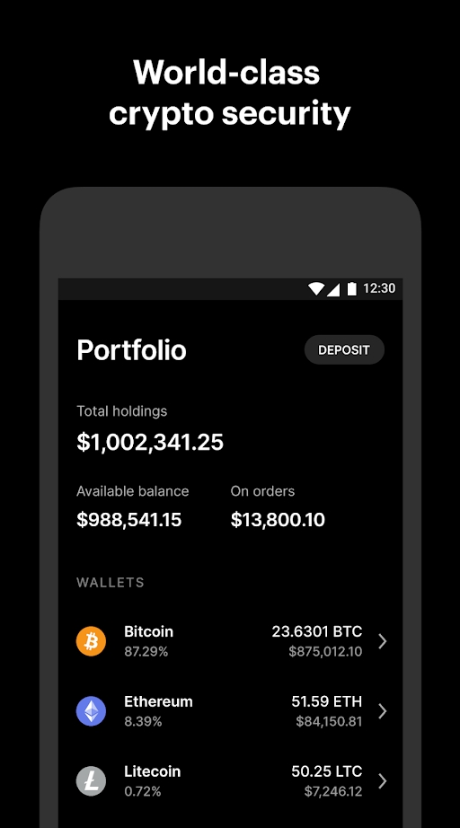 Coinbase Pro for Android v1.0.65 安卓版3