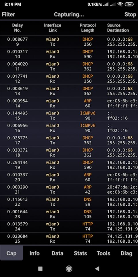 Wicap抓包工具官方最新版for Android v2.8.2安卓手機(jī)版3