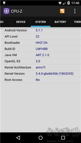 CPU-Z安卓版 v1.461