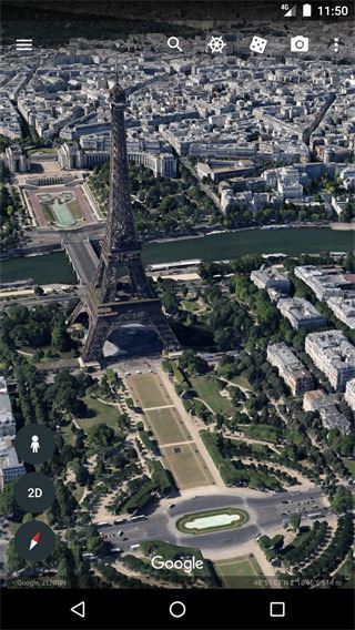 谷歌地球 v10.66.0.2 手機安卓英文版1