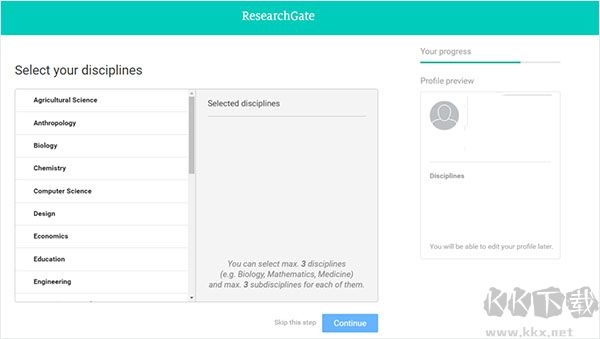 researchgate官網(wǎng)版 v1.1.341