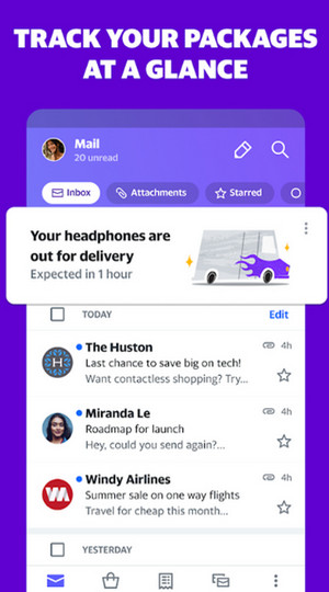 Yahoo郵箱app1